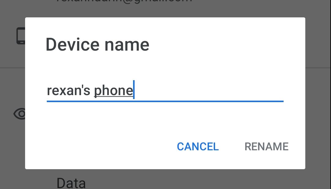 Setting up nearby share on Android