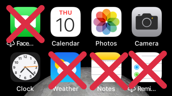 iphone bloatware